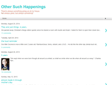 Tablet Screenshot of othersuchhappenings.com